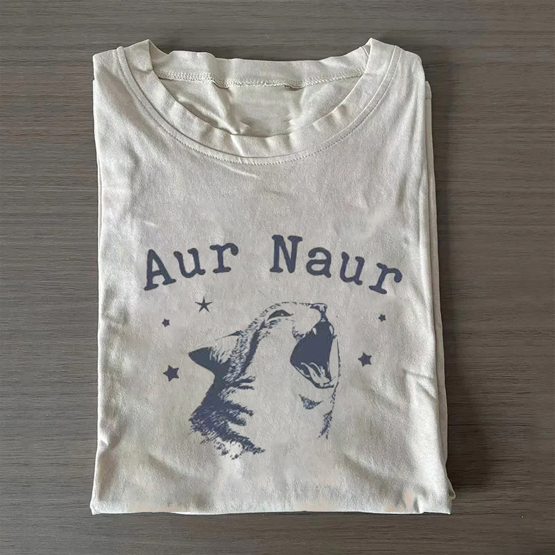 Aur Naur Cat T-shirt