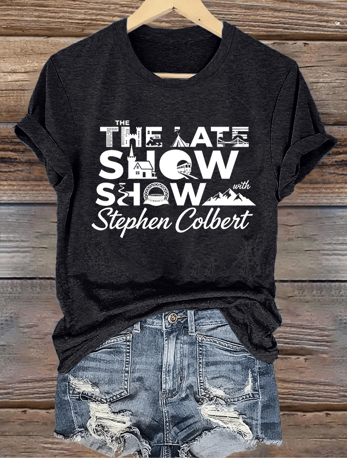 🔥Buy 3 Get 15% Off🔥Women's Retro Last Show Tree Print T-Shirt