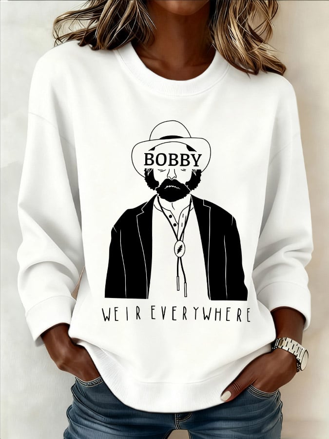 🔥Buy 3 Get 15% Off Women's Weir Everywhere Print Casual Sweatshirt