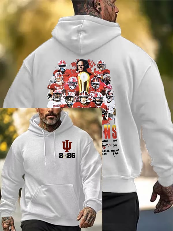 Men's Football Print Hoodies