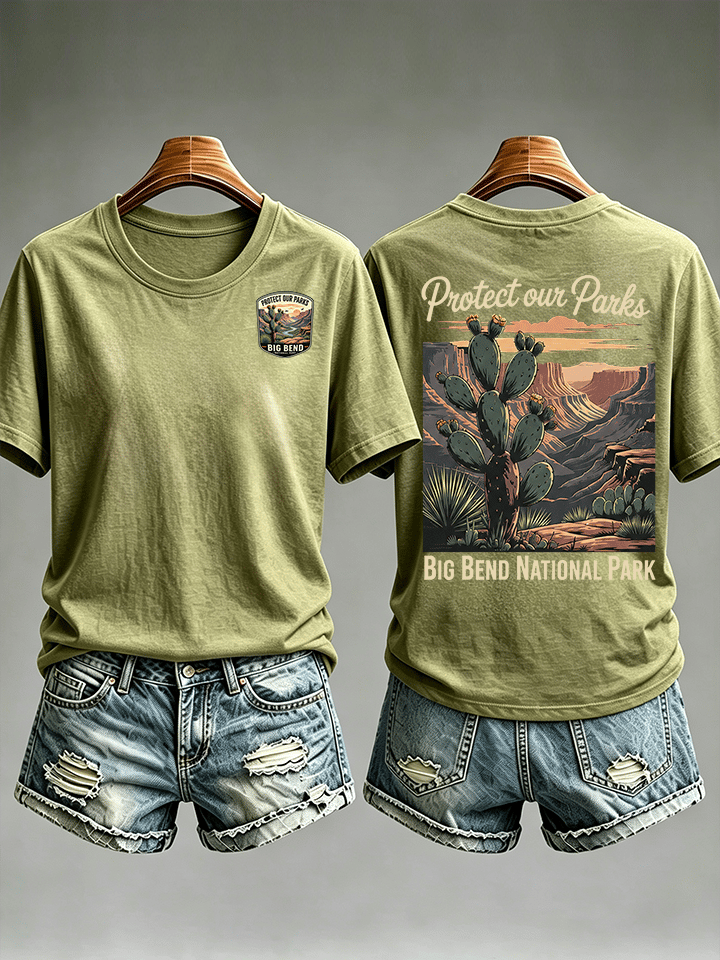 Women's Protect our Parks - Big Bend National Park T-Shirt