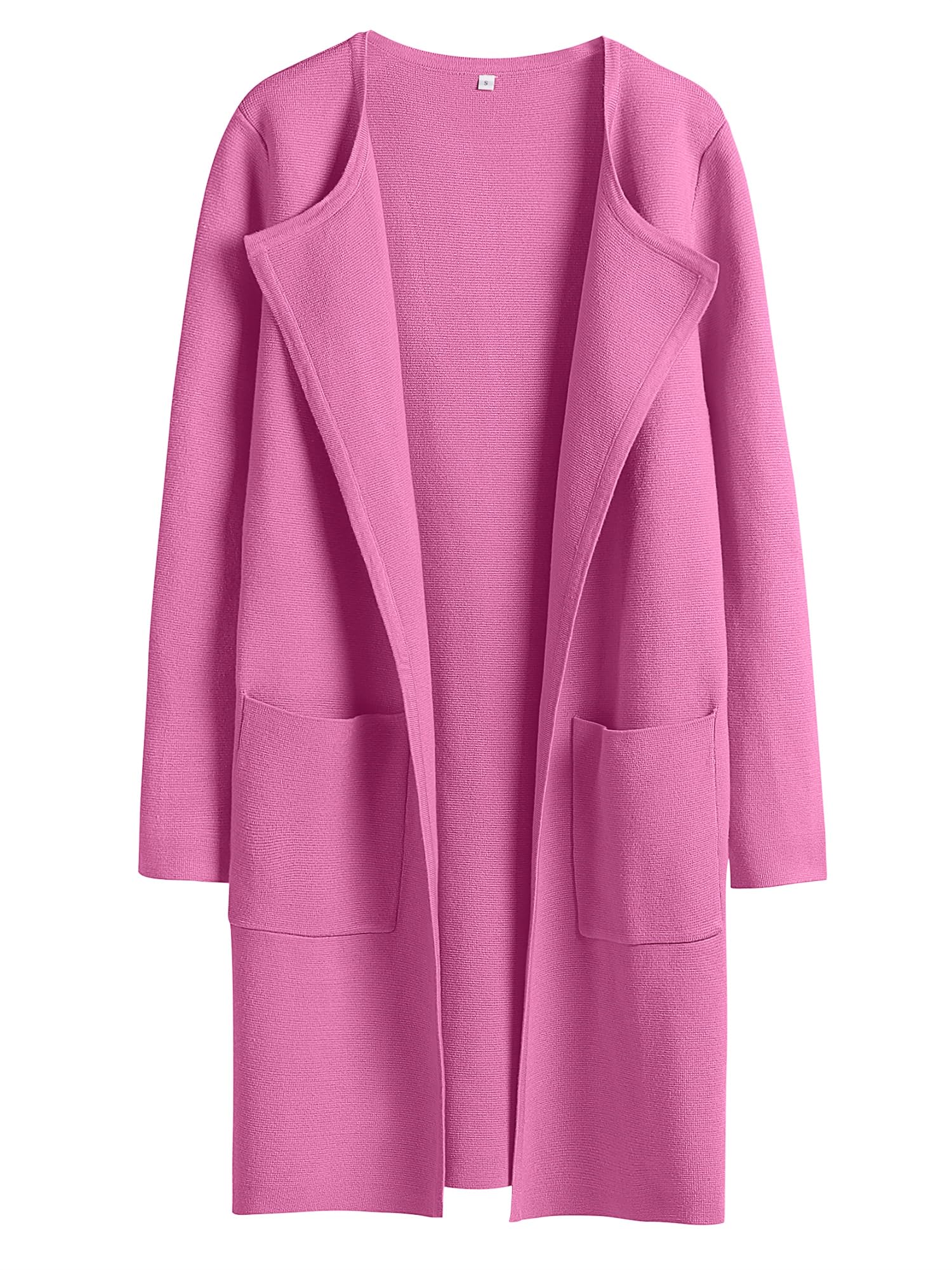Women's Fall Cardigan Sweater, Solid Color