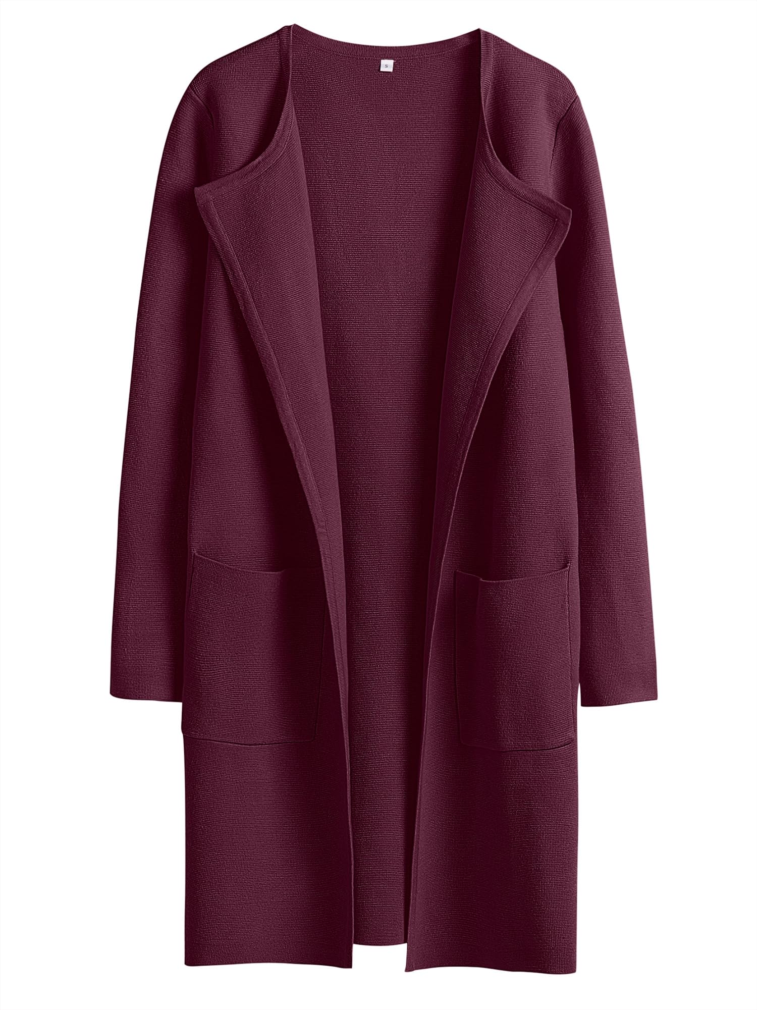 Women's Fall Cardigan Sweater, Solid Color