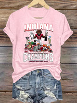 Women's  Football Print T-Shirt