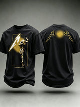 Men's Music Tour Printed Casual T-Shirt