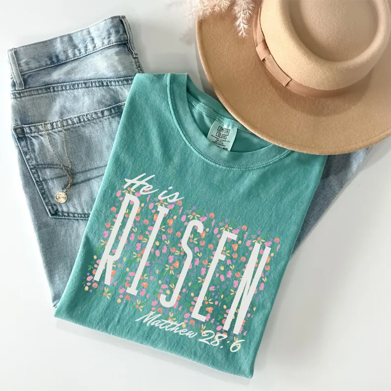 He Is Risen Easter T-shirt
