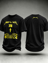 Men's Music Tour Printed Casual T-Shirt