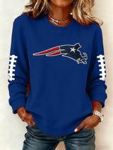 Women's Football print  Sweatshirt