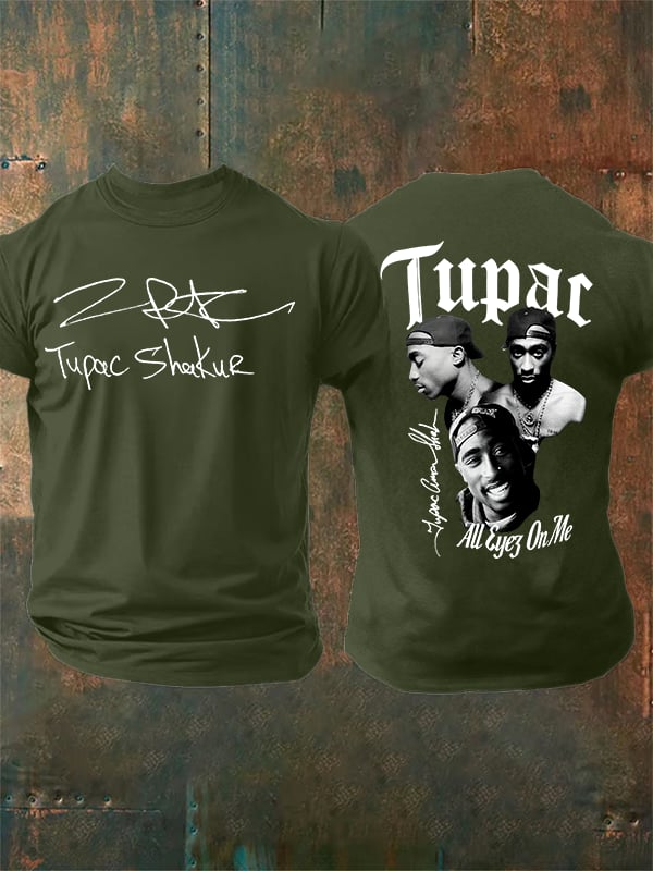 Men's  Character Signature Print T-shirt