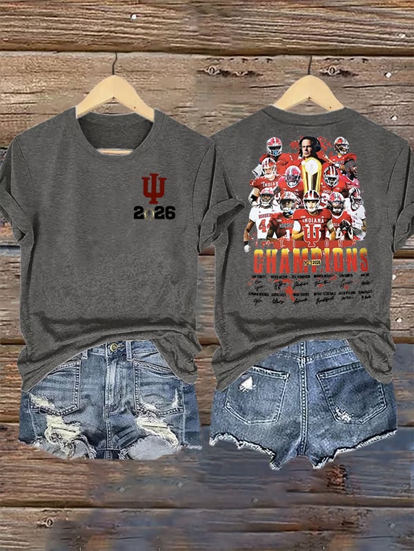 Women's  Football Print T-Shirt