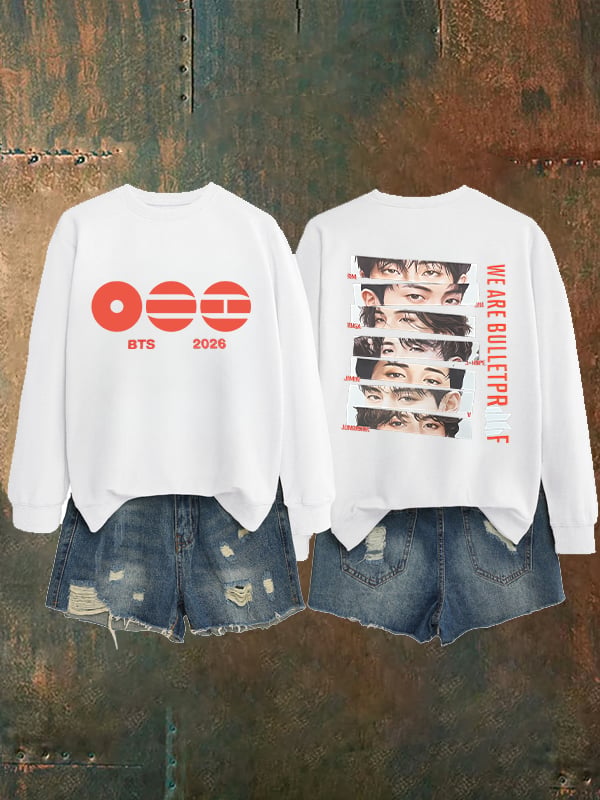 🔥Buy 3 Get 15% Off🔥Women's K-pop Print Sweatshirt