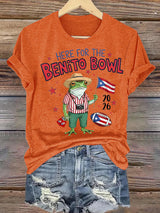 Women's  Benito Bowl Puerto Rico Football T-Shirt