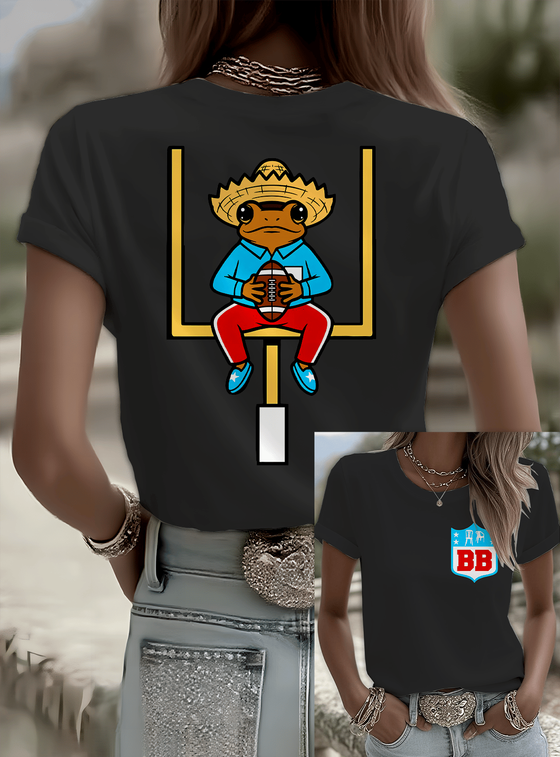 Puerto Rico Singer Benito Bowl Printed T-shirts