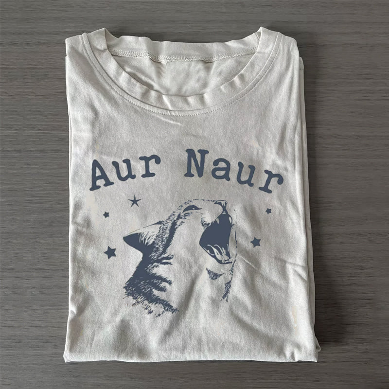 Aur Naur Cat T-shirt