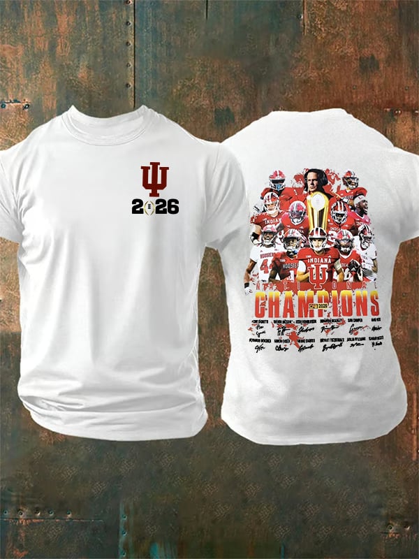 Men's  Football  Print  T-Shirt