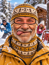 Funny And Wacky Ski Full-Face Balaclava Hood