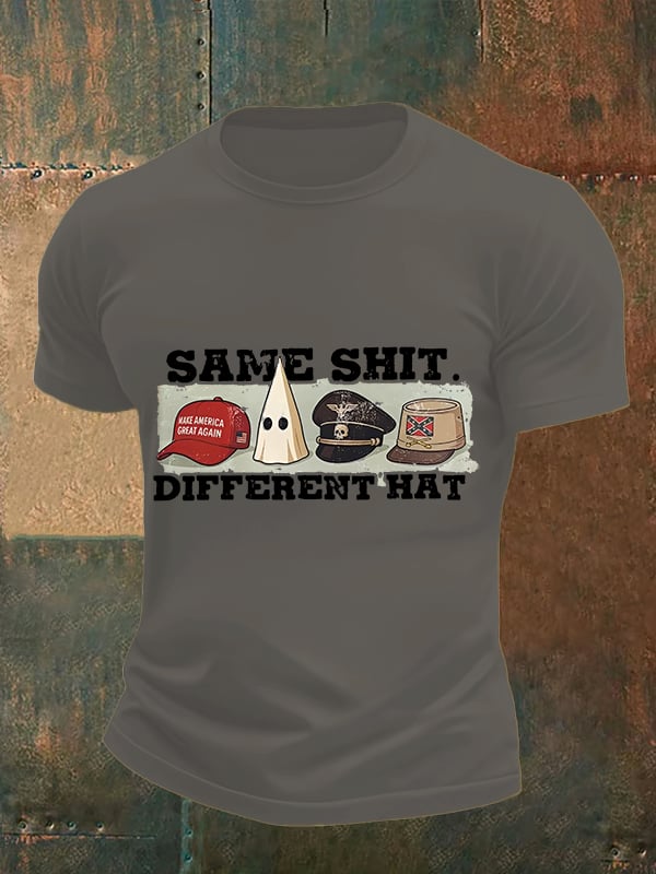 Men's  Same Shit Different Hat T-Shirt