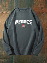 Unisex WARRIORSSSSS Print  Sweatshirt
