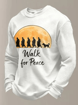 Men's Peace Walking Top