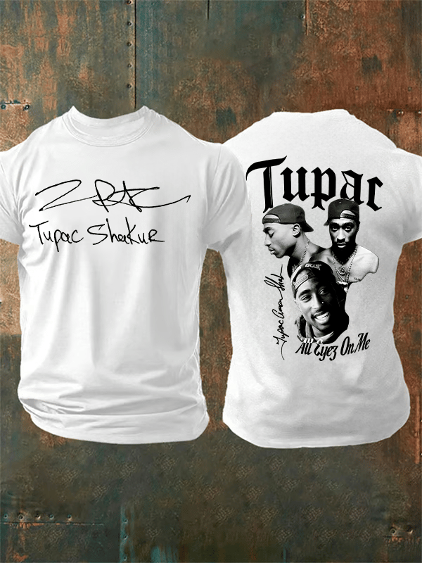 Men's  Character Signature Print T-shirt