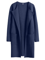 Women's Fall Cardigan Sweater, Solid Color
