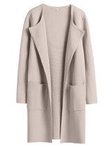 Women's Fall Cardigan Sweater, Solid Color