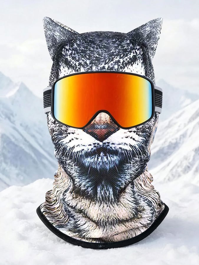 Men's Outdoor Warm, Quirky Animal Balaclava