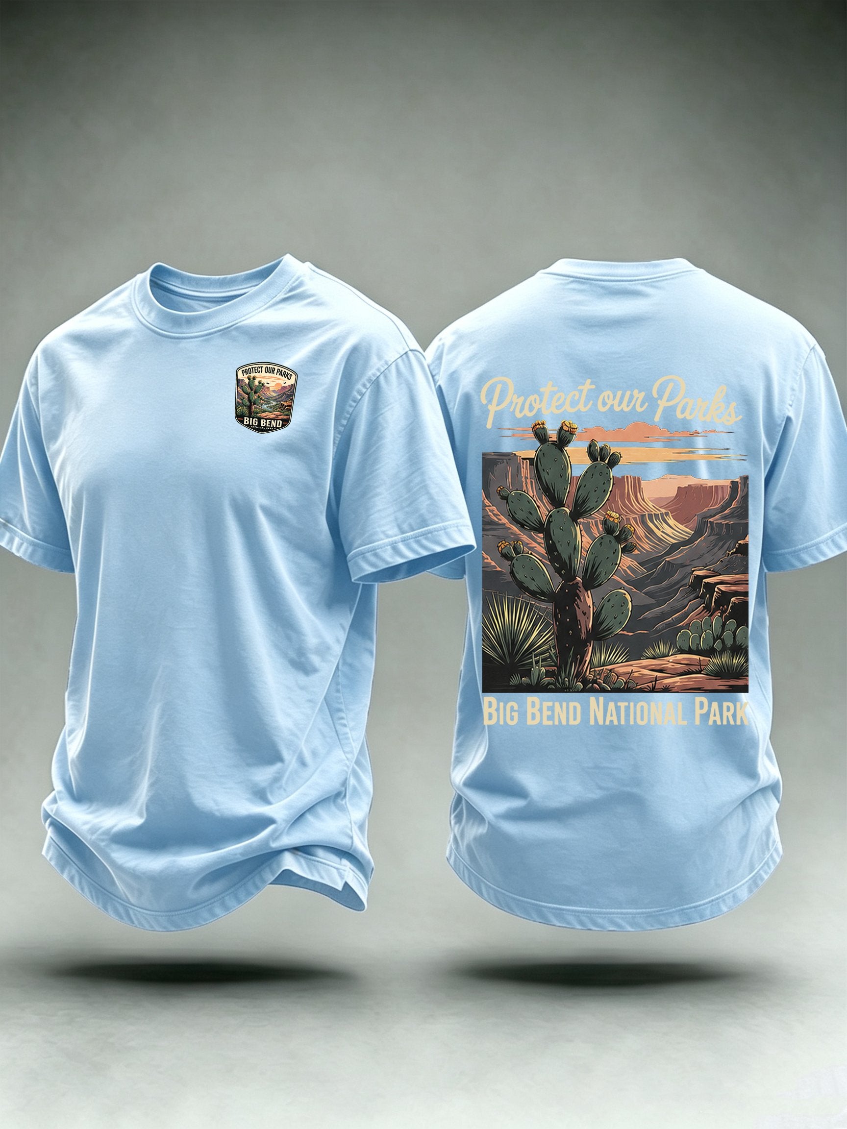 Men's  Protect our Parks - Big Bend National Park T-Shirt