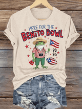 Women's  Benito Bowl Puerto Rico Football T-Shirt