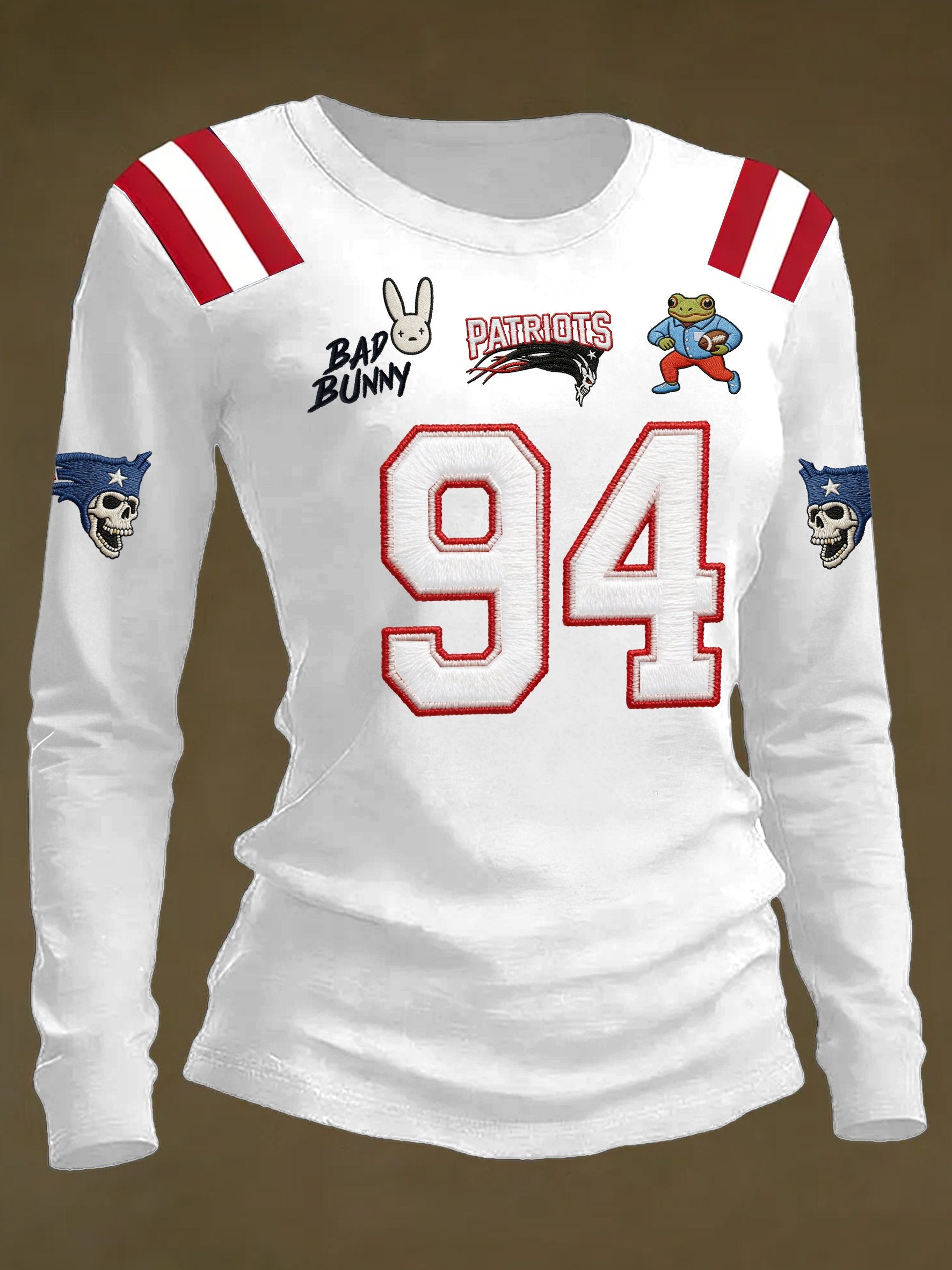 Women's Football Long Sleeve Shirt