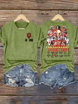 Women's  Football Print T-Shirt