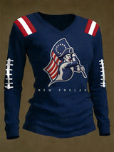 Women's Football Long Sleeve Shirt