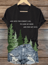 Women's National Park Conservation Print V-Neck T-Shirt