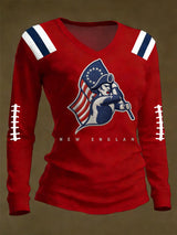 Women's Football Long Sleeve Shirt