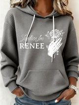 Women's Justice For Her Print Casual Sweatshirt