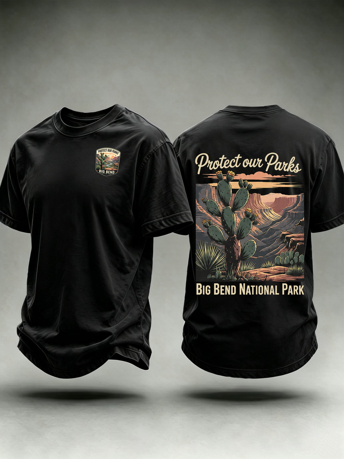 Men's  Protect our Parks - Big Bend National Park T-Shirt